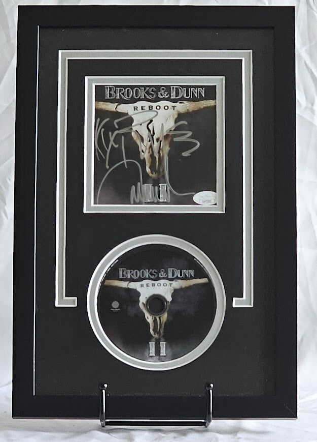 Brooks & Dunn. Signed Reboot II  Autographed CD JSA  COA