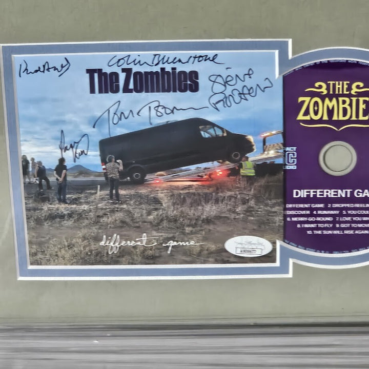 The Zombies signed Different Game Autographed CD JSA COA