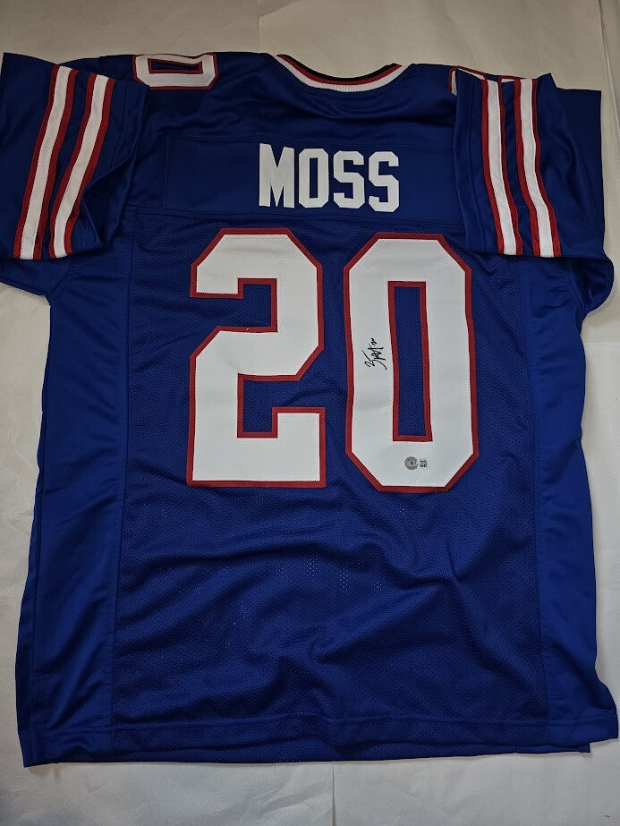 Zack Moss signed Jersey Buffalo Bills Beckett Authenticated XL