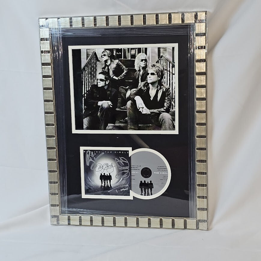 Jon Bon Jovi Band  Signed Autograph The Circle CD  JSA  Letter of Authenticity
