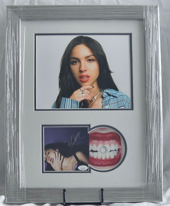 Olivia Rodrigo Signed Autographed  Guts CD JSA Certified COA Framed