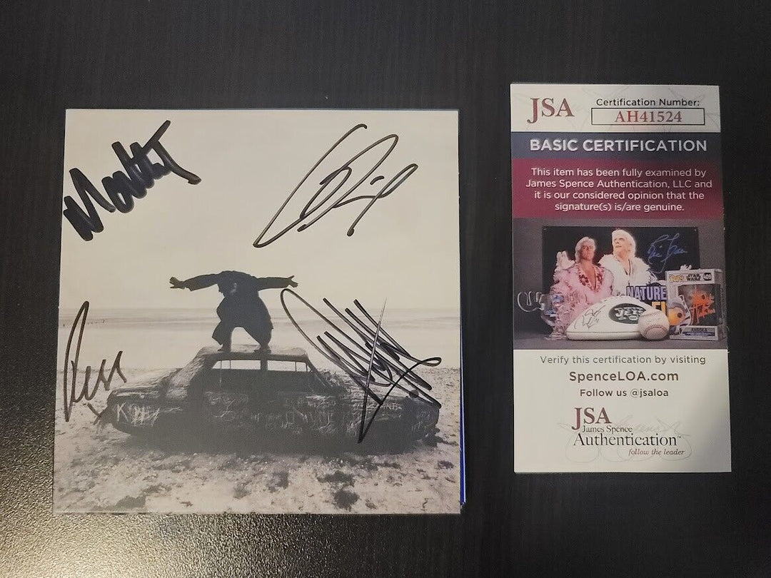 The 1975 Band Signed Being Funny in a Foreign  Language CD JSA Certified