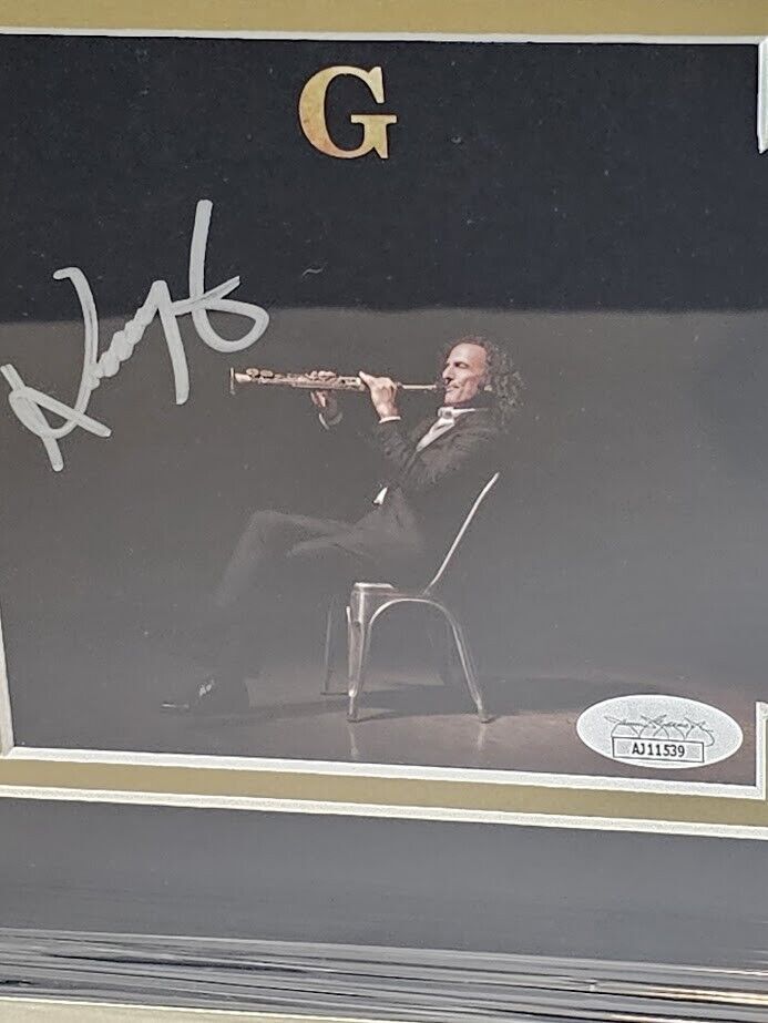 Kenny G  Signed Autographed CD G New Standards  JSA framed
