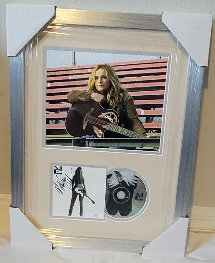 Melissa Ethridge autographed CD  Framed JSA Melissa Ethridge ME CD