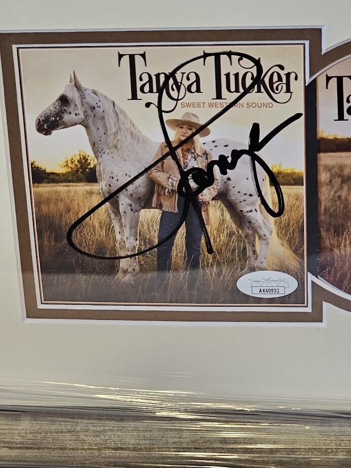 Tanya Tucker  Signed Sweet Western Sound CD  JSA Authenticated Gift