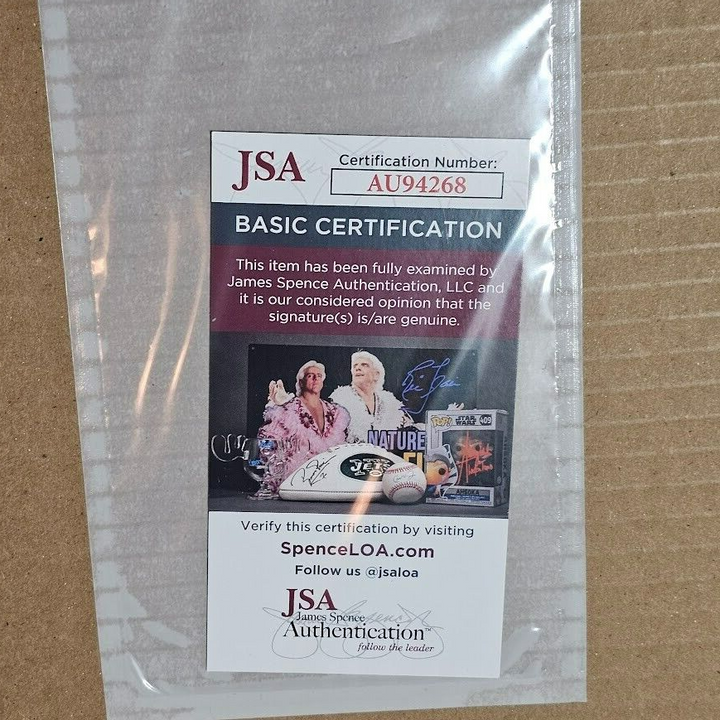 Coin Autographed signed How Will You Never Know if you Never Try JSA Certified