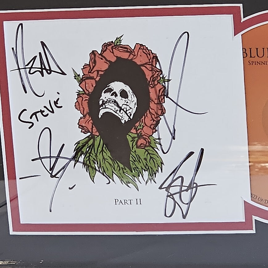Blue October band  Signed Autographed Spinning the Truth CD JSA Framed