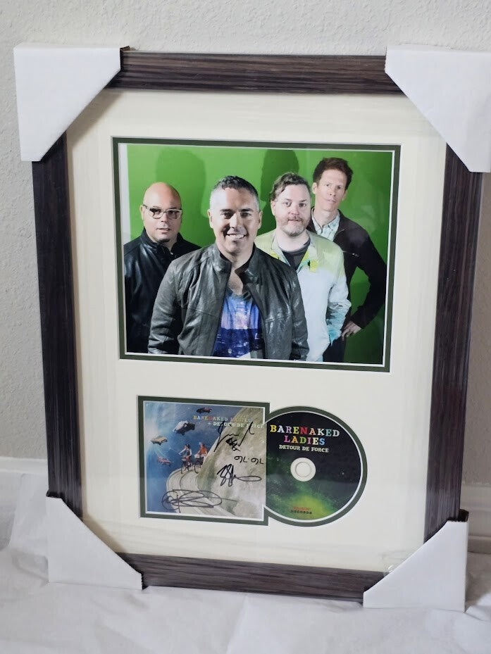 Bare Naked Ladies  Signed Detour De Force Signed  CD Autographed JSA