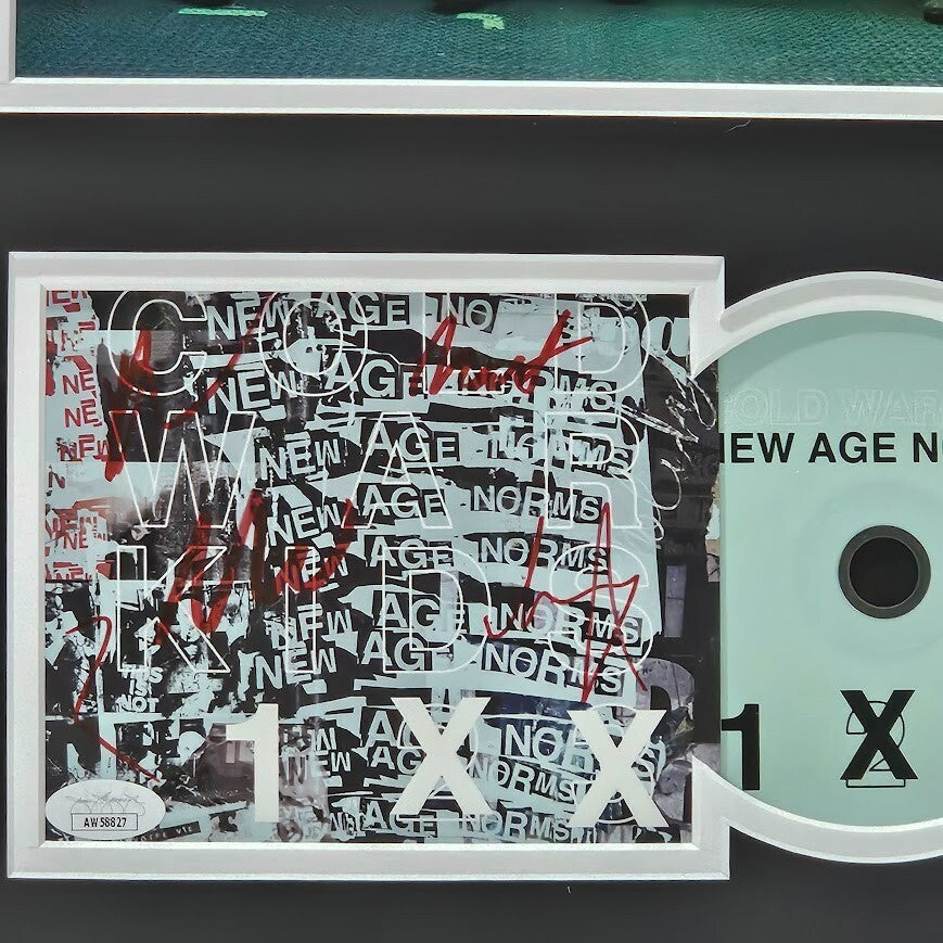 Cold War Kids SIGNED  New Age Norms CD  Autographed JSA Certified Framed