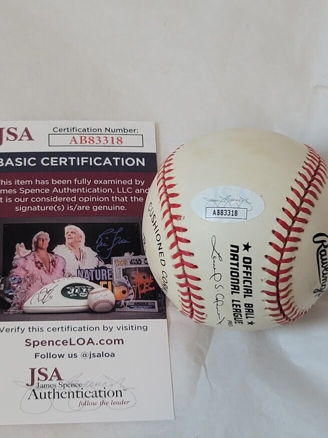 Pete Rose  signed Autographed Baseball JSA COA Cincinnati Reds