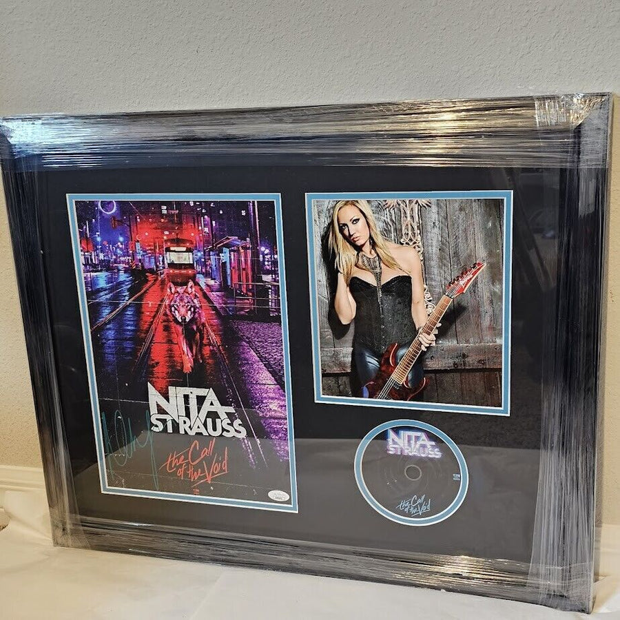 Nita Strauss signed CD insert  The Call of the Void JSA COA Autographed Framed