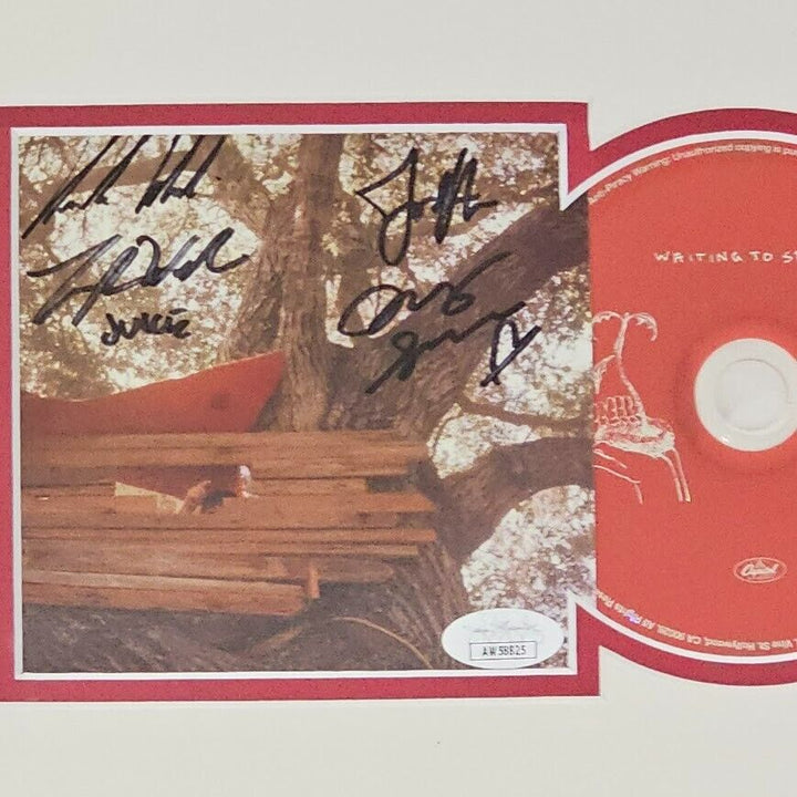 The Backseat Lovers  Signed Autographed Writing to Still  CD JSA  Certified