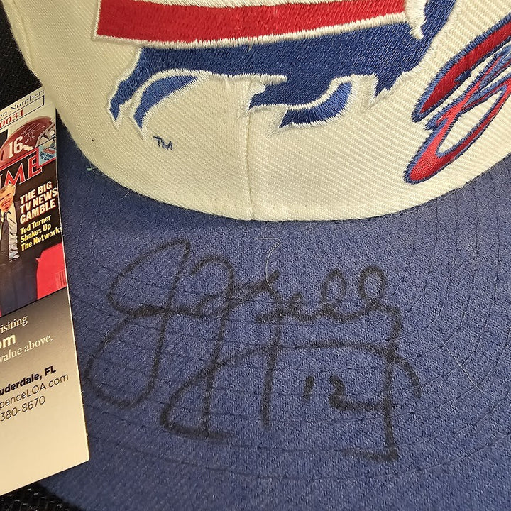 Jim Kelly Signed Buffalo Bills Autographed Baseball Hat JSA COA #12