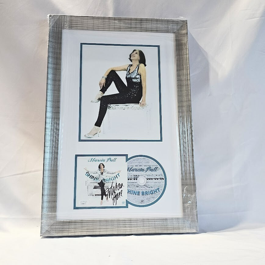 Marcia Ball  Signed Autographed Shine Bright  CD JSA COA Framed