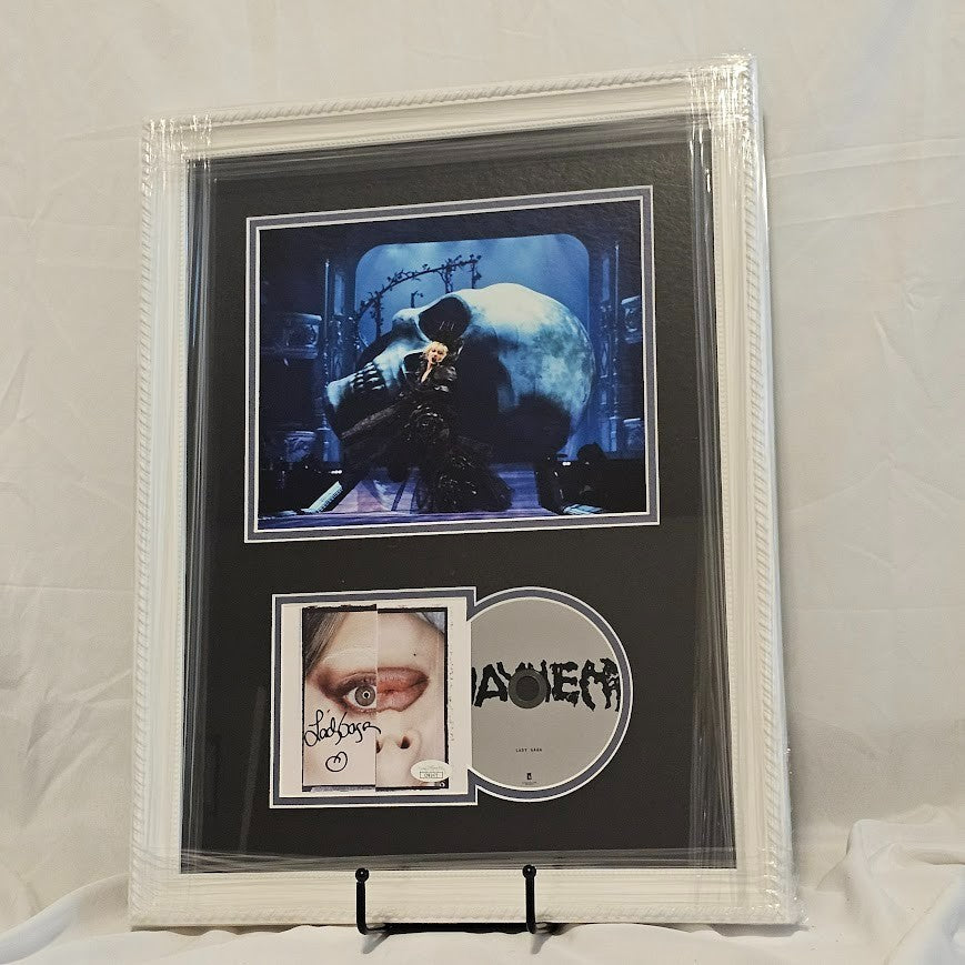 Lady Gaga Signed Autographed Mayhem CD JSA COA Josh Dun Tyler Joseph
