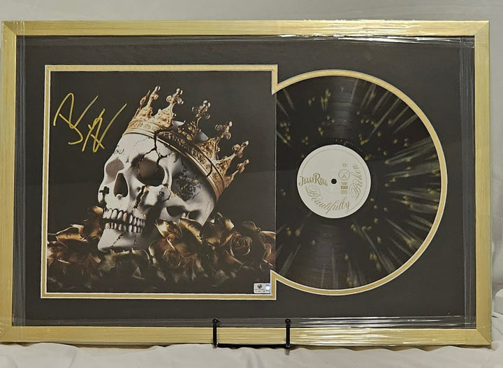 Jelly Roll Signed Autographed LP Record Beautifully Broken Global Authentics COA