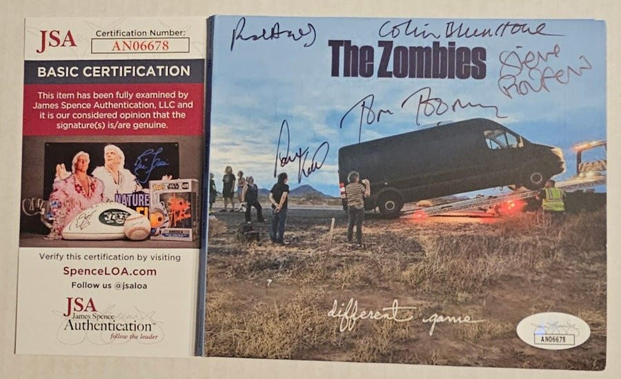 The Zombies Band signed autographed Different Game CD JSA COA