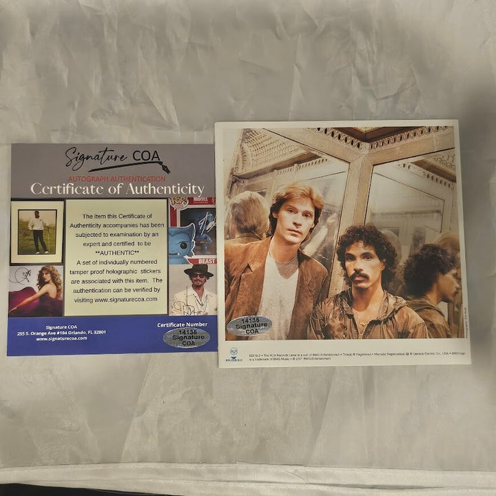 Daryl Hall & John Oates Autographed Signed  The Best of CD Framed  COA