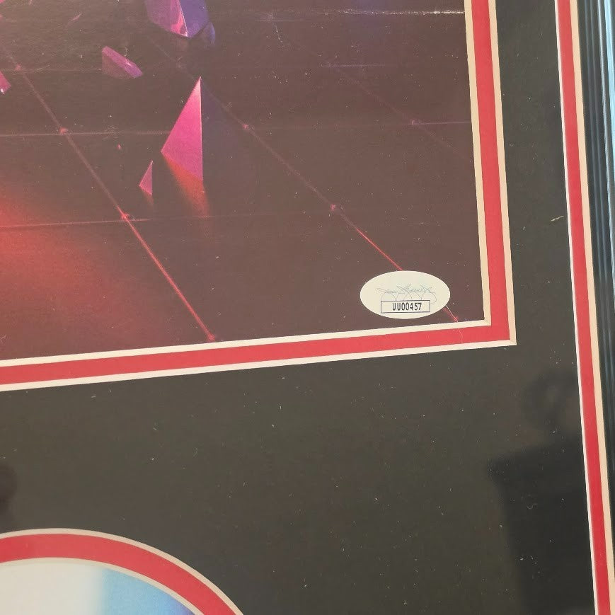 Imagine Dragons  Signed Concert poster   Autographed  JSA Certified Framed