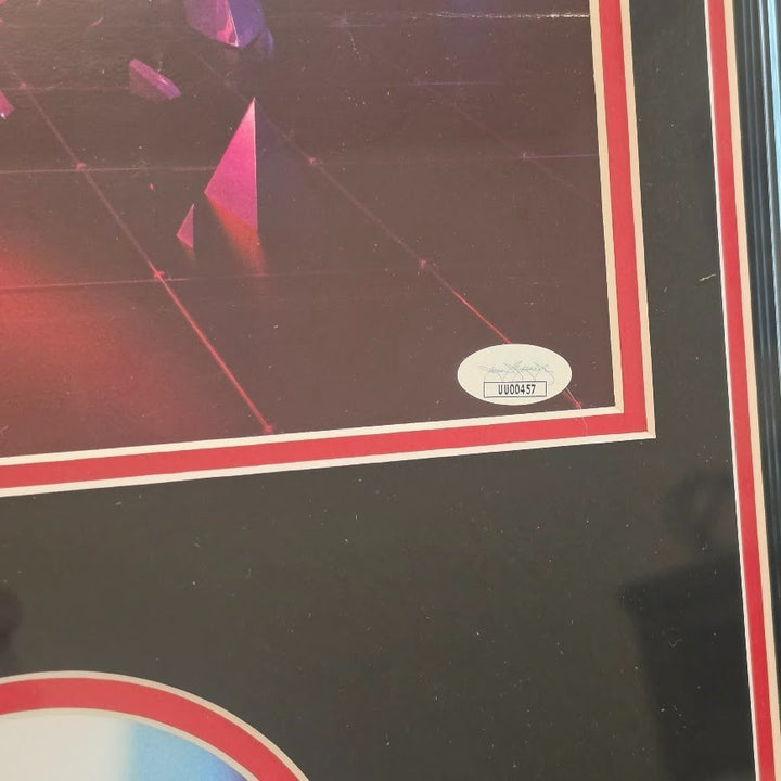 Imagine Dragons  Signed Concert poster   Autographed  JSA Certified Framed