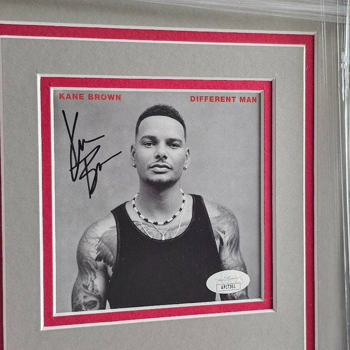 Kane Brown Signed Different Man  Autographed CD JSA  COA