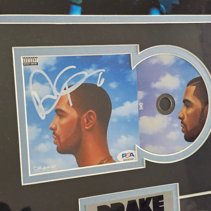 Drake  Signed Autographed CD Nothing Was The Same PSA DNA Certified