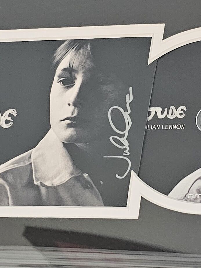 Julian Lennan  Signed Autographed Jude CD JSA framed