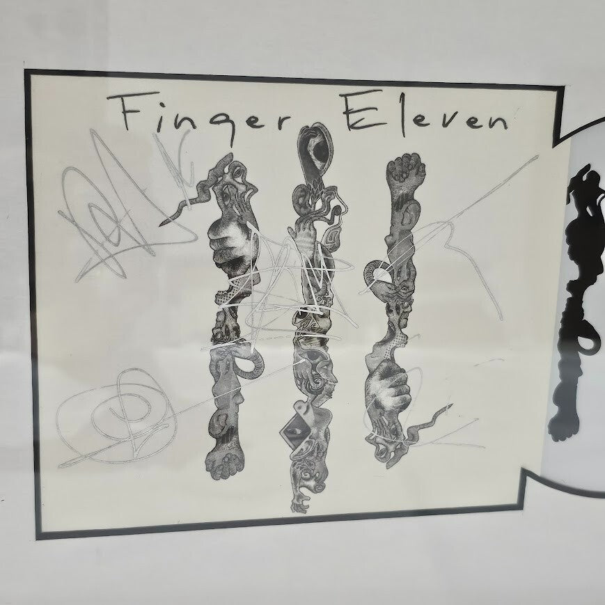 Finger Eleven Band Signed Autographed Self Titled CD  JSA COA