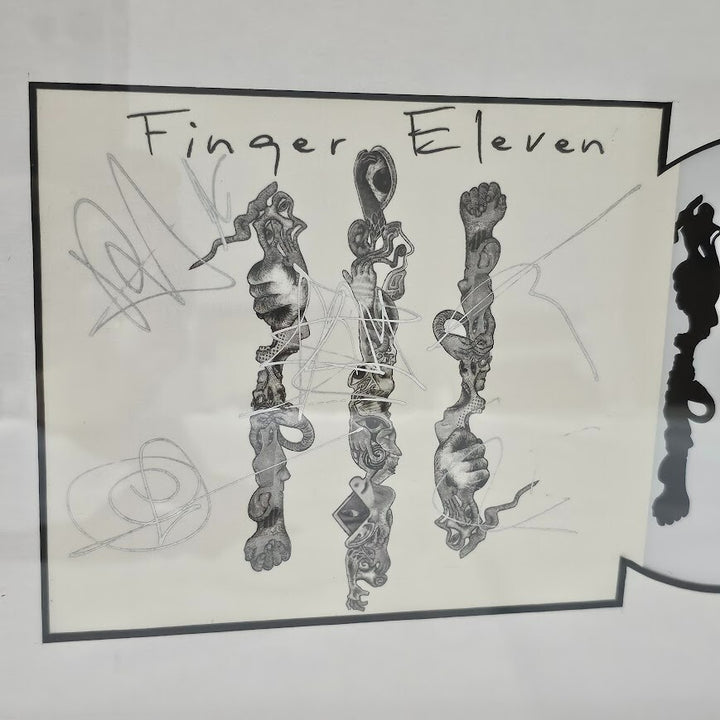 Finger Eleven Band Signed Autographed Self Titled CD  JSA COA