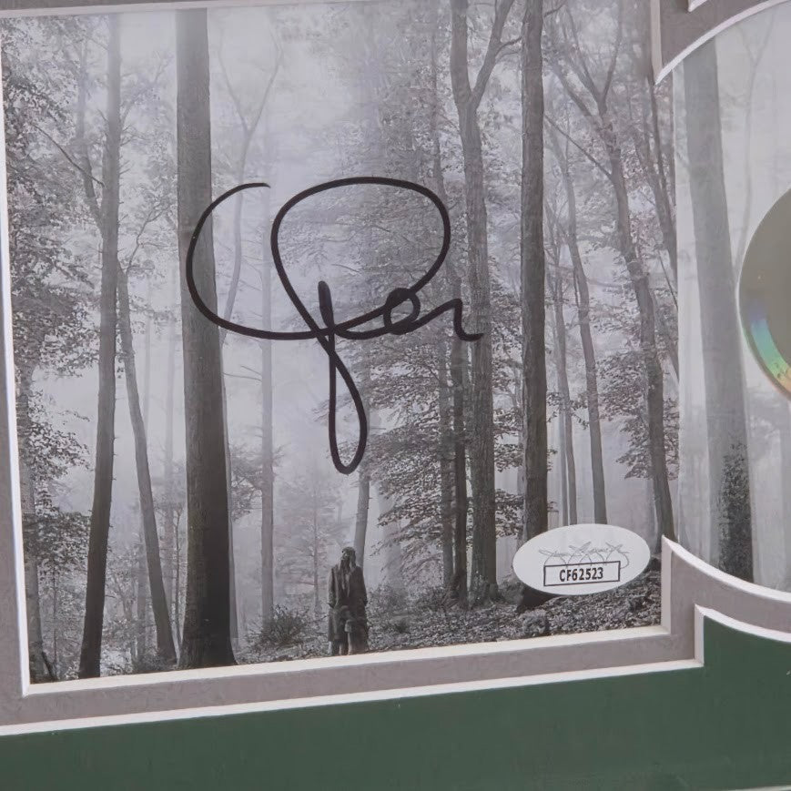 Taylor Swift Signed  Autographed Folklore CD JSA Certified COA Eras Showgirl