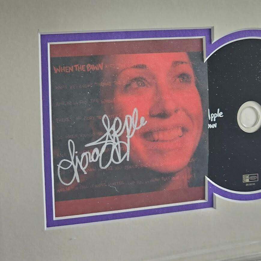 Fionna Apple  Signed When the Pawn Autographed CD  Authenticated COA