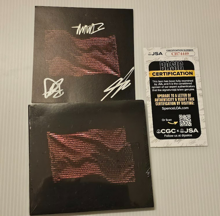 Sick Puppies Signed Autographed  Wave the Bull CD JSA Authentication COA