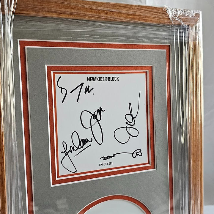 New Kids on the Block  Band Signed CD  Autographed  JSA COA
