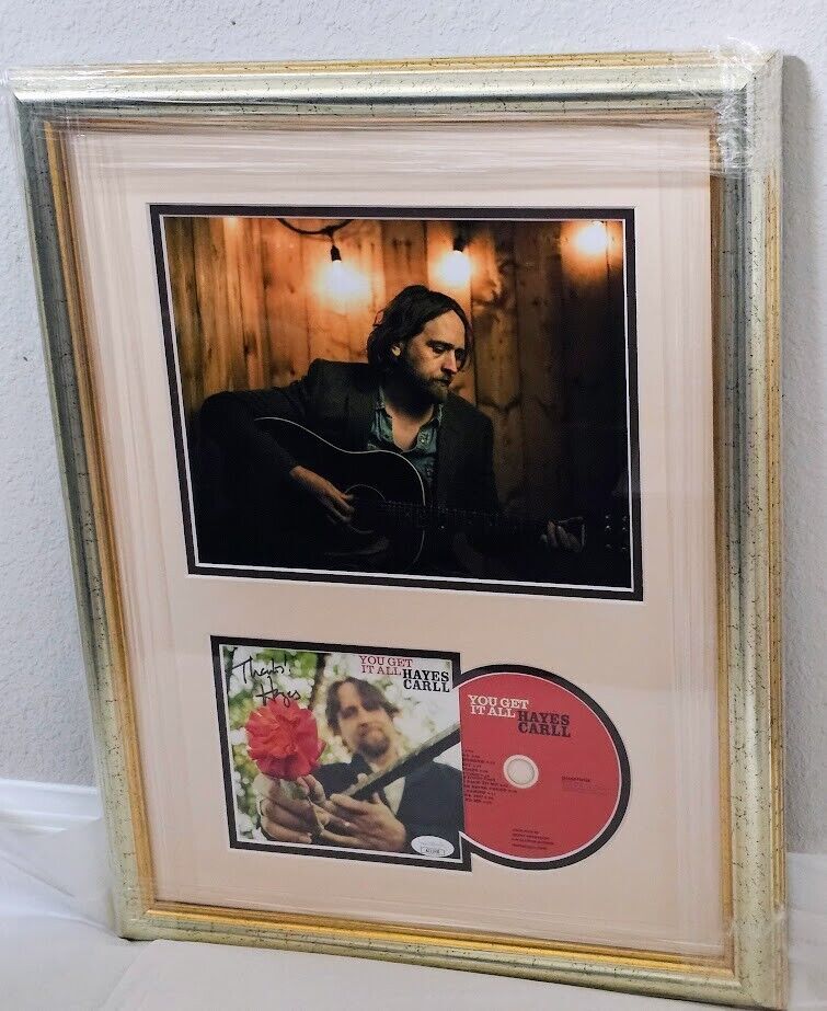 Hayes Carll  Signed Autographed You Get it All Songs CD  JSA COA