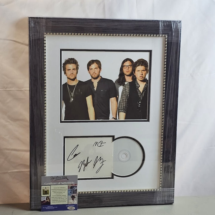 Kings of Leon band Signed Autographed Youth and Young Manhood CD COA