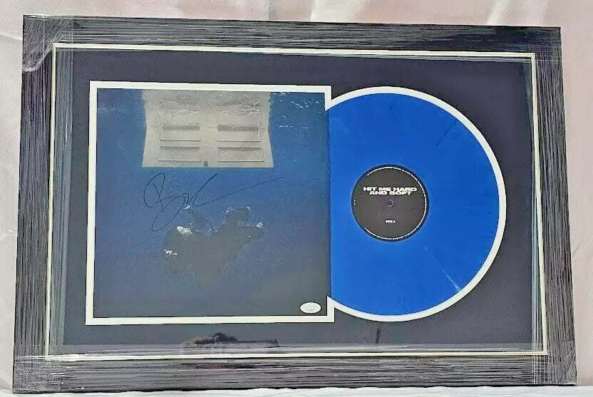 Billie Eilish  SIGNED Hit me Hard and Soft LP  Autographed JSA LOA Framed